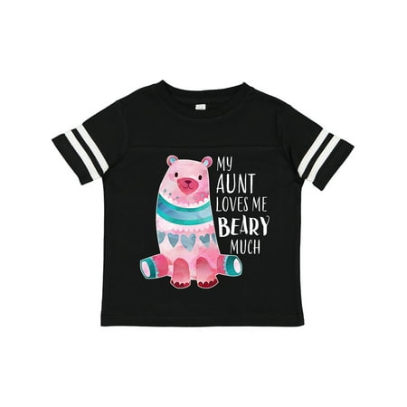 Inktastic My Aunt Loves Me Beary Much with Cute Bear Gift Toddler Boy or Toddler Girl T-Shirt
Inktastic My Aunt Loves Me Beary Much with Cute Bear Gift Toddler Boy or Toddler Girl T-Shirt
