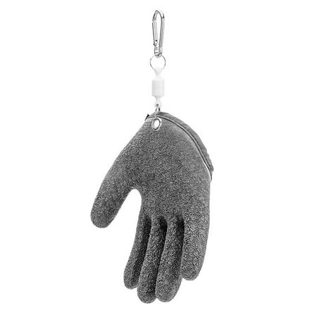 Popvcly Fishing Glove Fisherman Gloves with Magnet Release
