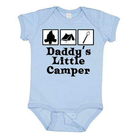 Inktastic Daddy s Little Camper Gift Baby Boy or Baby Girl Bodysuit