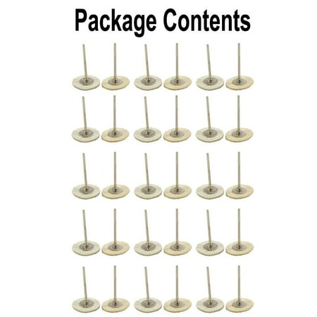 Leke 30Pcs 2.35mm Dental Tooth Polishing Brushes Wheel Miniature Soft Goat Hair Tools
Leke 30Pcs 2.35mm Dental Tooth Polishing Brushes Wheel Miniature Soft Goat Hair Tools