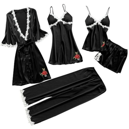 Lingerie for Women Sexy Lace Nightwear Underwear Babydoll Sleepwear Dress 5PC Suit
Lingerie for Women Sexy Lace Nightwear Underwear Babydoll Sleepwear Dress 5PC Suit
