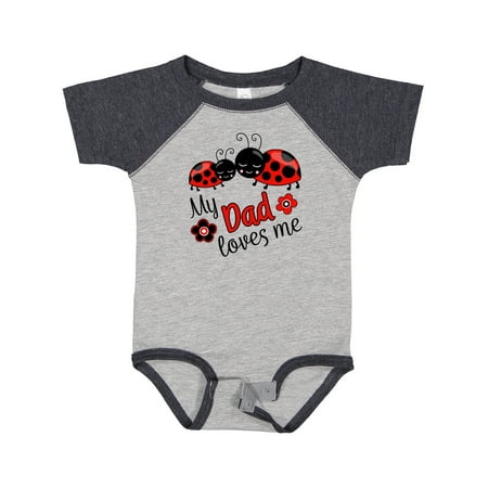 Inktastic My Dad Loves Me with Cute Ladybugs Gift Baby Boy or Baby Girl Bodysuit
Inktastic My Dad Loves Me with Cute Ladybugs Gift Baby Boy or Baby Girl Bodysuit