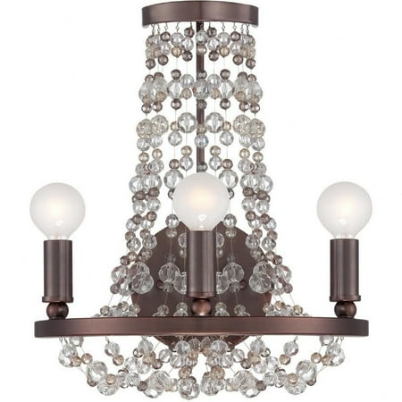 Three Light Wall Sconce In Minimalist Style 12 Inches Wide By 14.25 Inches High-Chocolate Bronze Finish-Hand Cut Crystal Type Crystorama Lighting
Three Light Wall Sconce In Minimalist Style 12 Inches Wide By 14.25 Inches High-Chocolate Bronze Finish-Hand Cut Crystal Type Crystorama Lighting