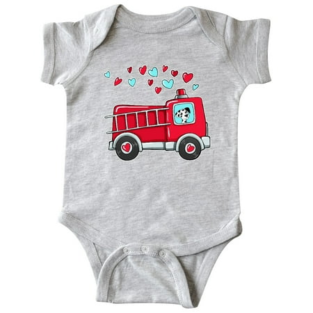 Inktastic Valentine Fire Truck with Cute Dalmatian and Hearts Gift Baby Boy or Baby Girl Bodysuit
Inktastic Valentine Fire Truck with Cute Dalmatian and Hearts Gift Baby Boy or Baby Girl Bodysuit