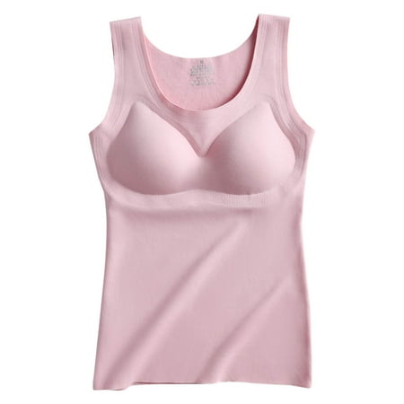 NECHOLOGY Womens Thermal Underwear Long Wool Lined Super Soft German Velvet Thermal Vest Womens Plus Velvet plus Size Camisole Vest Pink Large
NECHOLOGY Womens Thermal Underwear Long Wool Lined Super Soft German Velvet Thermal Vest Womens Plus Velvet plus Size Camisole Vest Pink Large