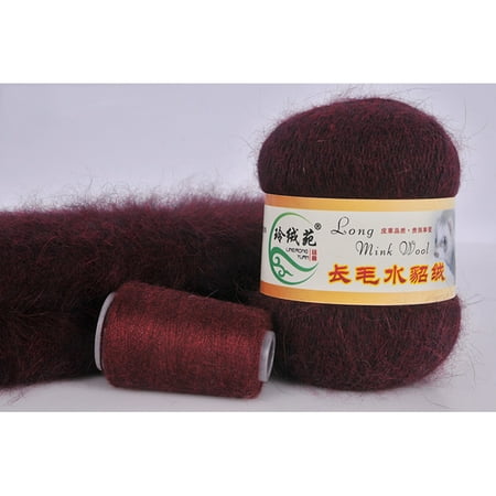 50 grams per person High-quality soft mink wool hand-knitted luxury long-wool ca
50 grams per person High-quality soft mink wool hand-knitted luxury long-wool ca