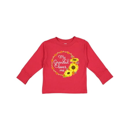 Inktastic My Grandad Loves Me with Sunflower Wreath Gift Toddler Boy or Toddler Girl Long Sleeve T-Shirt
Inktastic My Grandad Loves Me with Sunflower Wreath Gift Toddler Boy or Toddler Girl Long Sleeve T-Shirt