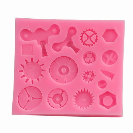Skys Adorable Gear Shape Cake Mold Elastic Non-stick Silicone Chocolate Mold for Home
Skys Adorable Gear Shape Cake Mold Elastic Non-stick Silicone Chocolate Mold for Home