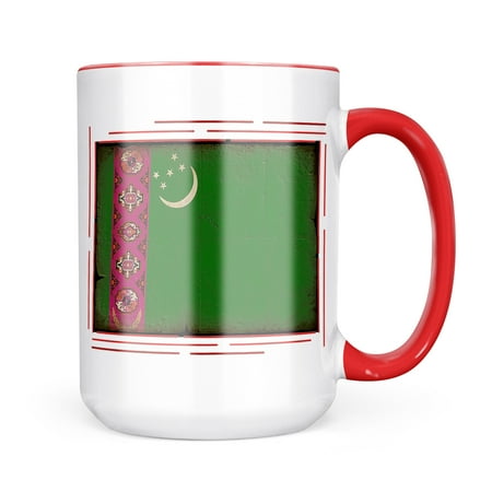 Neonblond Turkmenistan Flag with a vintage look Mug gift for Coffee Tea lovers
Neonblond Turkmenistan Flag with a vintage look Mug gift for Coffee Tea lovers