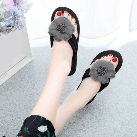 STEADY Women Slippers Flower Beach Ladies Slippers Flip Flops Beach Shoes Sandals Slippers Gray / 37
STEADY Women Slippers Flower Beach Ladies Slippers Flip Flops Beach Shoes Sandals Slippers Gray / 37