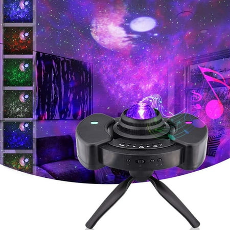 4 In 1 LED Night Light Projector with Adjustable Tripod Stand Colorful Starry Galaxy Night Light Projector for Adults Kids Bedroom Decor Built-in Music Dual Stereo Speaker
4 In 1 LED Night Light Projector with Adjustable Tripod Stand Colorful Starry Galaxy Night Light Projector for Adults Kids Bedroom Decor Built-in Music Dual Stereo Speaker