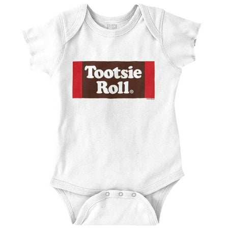 Vintage Retro Candy Logo Tootsie Roll Romper Boys or Girls Infant Baby Brisco Brands NB
Vintage Retro Candy Logo Tootsie Roll Romper Boys or Girls Infant Baby Brisco Brands NB