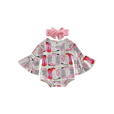 Lieserram Infant Baby Girl Spring Romper Clothes 3 6 12 18 24 Months 2T 3T BFloral Flared One Piece Long Sleeve Bodysuit Infant Fall Jumpsuit
Lieserram Infant Baby Girl Spring Romper Clothes 3 6 12 18 24 Months 2T 3T BFloral Flared One Piece Long Sleeve Bodysuit Infant Fall Jumpsuit