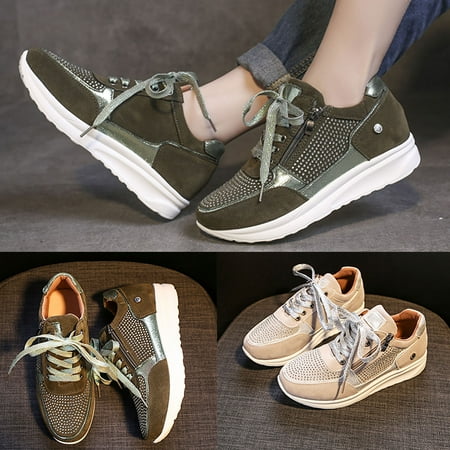 Archer Women Casual Rhinestone Lace Up Platform Climbing Hiking Running Sneakers Shoes
Archer Women Casual Rhinestone Lace Up Platform Climbing Hiking Running Sneakers Shoes
