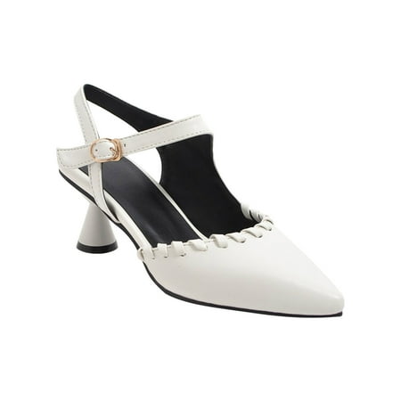 OAVQHLG3B Fashionable Faux Leather Mid-heel Shoes With Metal Buckle Ladies Sandals Size 35-43
OAVQHLG3B Fashionable Faux Leather Mid-heel Shoes With Metal Buckle Ladies Sandals Size 35-43