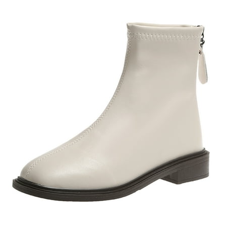 dmqupv Dog Boots for Women Leather Solid Color Autumn Thick Sole Square Heels Zipper Short Heel Boots for Women Size 11 Shoes White 8
dmqupv Dog Boots for Women Leather Solid Color Autumn Thick Sole Square Heels Zipper Short Heel Boots for Women Size 11 Shoes White 8
