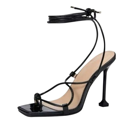 Alueeu ladies shoes casual Fashion Large Size Leopard Print Thick Heel High Heel Cross Strap Sandals Black 37
Alueeu ladies shoes casual Fashion Large Size Leopard Print Thick Heel High Heel Cross Strap Sandals Black 37