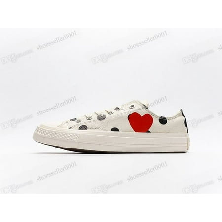 Classic Canvas shoes 1970s All Stars CDG Play Love With Eyes Hearts 1970 Big Eyes Designer Beige Black 70 Campus Platform Casual Skateboard Converses Sneakers
Classic Canvas shoes 1970s All Stars CDG Play Love With Eyes Hearts 1970 Big Eyes Designer Beige Black 70 Campus Platform Casual Skateboard Converses Sneakers