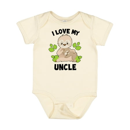 Inktastic Cute Sloth I Love My Uncle with Green Leaves Gift Baby Boy or Baby Girl Bodysuit
Inktastic Cute Sloth I Love My Uncle with Green Leaves Gift Baby Boy or Baby Girl Bodysuit