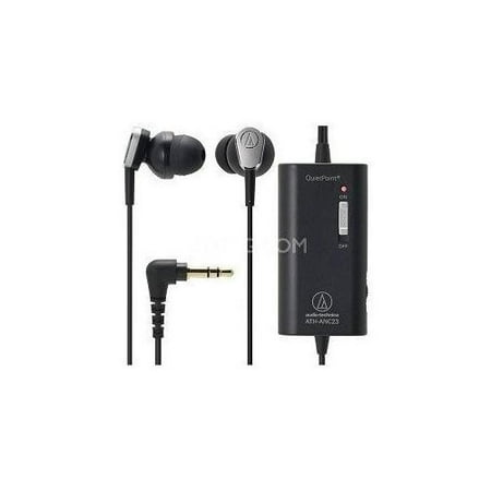 Audio-Technica ATH ANC23 QuietPoint - Headphones ( in-ear ear-bud ) - active noise canceling