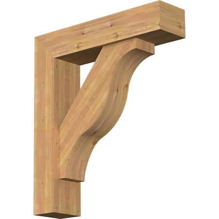 Ekena Millwork 7 1/2 W x 32 D x 36 H Funston Block Smooth Bracket w/ Offset Brace Western Red Cedar
Ekena Millwork 7 1/2 W x 32 D x 36 H Funston Block Smooth Bracket w/ Offset Brace Western Red Cedar