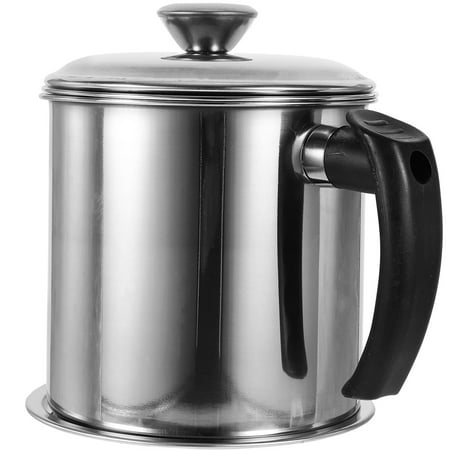 KALLORY 1Pack Kitchen Grease Container 4.7 x 4.7 x 6.6 Inch 304 Stainless Steel for Cooks
KALLORY 1Pack Kitchen Grease Container 4.7 x 4.7 x 6.6 Inch 304 Stainless Steel for Cooks