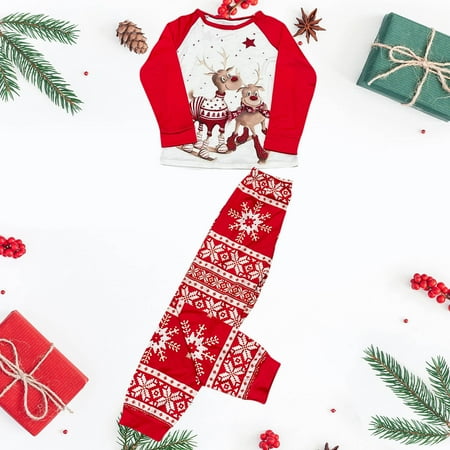 EQWLJWE Boys Girls Christmas Fashion Cute Elk Print Top Pants Suit Family Christmas Pajamas for Family Kid Christmas Pajamas for Family Holiday Clearance
EQWLJWE Boys Girls Christmas Fashion Cute Elk Print Top Pants Suit Family Christmas Pajamas for Family Kid Christmas Pajamas for Family Holiday Clearance