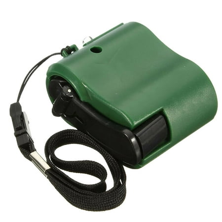 USB Hand Crank Phone Charger Manual Outdoor Hiking Camping Emergency Generator