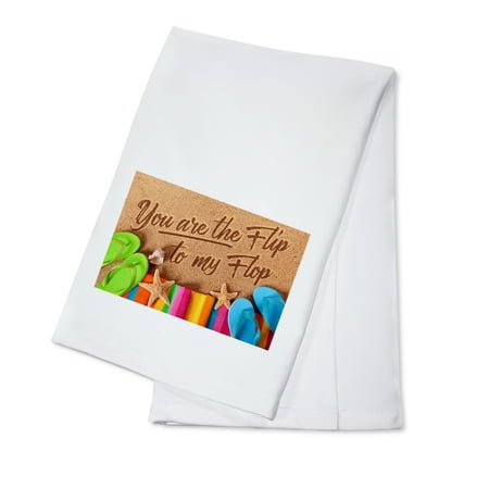 Flip Flops on Beach You are the Flip to my Flop (100% Cotton Tea Towel Decorative Hand Towel Kitchen and Home)
Flip Flops on Beach You are the Flip to my Flop (100% Cotton Tea Towel Decorative Hand Towel Kitchen and Home)