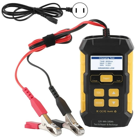 12v Vehicle Tool Car Battery Tester Charger Maintainer Automotive Load Analyzer Cranking Charging System Test ToolUS Plug 110-250V
12v Vehicle Tool Car Battery Tester Charger Maintainer Automotive Load Analyzer Cranking Charging System Test ToolUS Plug 110-250V
