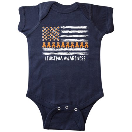 Inktastic Leukemia Awareness Orange Ribbons and Flag Gift Baby Boy or Baby Girl Bodysuit
Inktastic Leukemia Awareness Orange Ribbons and Flag Gift Baby Boy or Baby Girl Bodysuit
