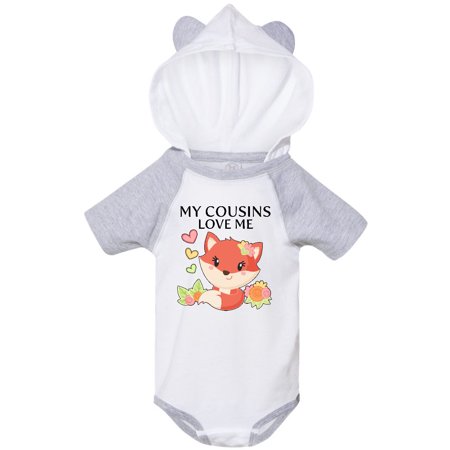 Inktastic My Cousins Love Me- little fox Gift Baby Boy or Baby Girl Bodysuit
Inktastic My Cousins Love Me- little fox Gift Baby Boy or Baby Girl Bodysuit