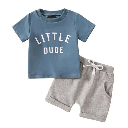 Lovskoo Toddler Kids Baby Boys Cute Short Sleeve Cartoon Letter Print Casual Pocket Shorts Suit Blue 2-3 Years
Lovskoo Toddler Kids Baby Boys Cute Short Sleeve Cartoon Letter Print Casual Pocket Shorts Suit Blue 2-3 Years
