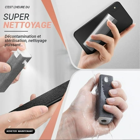 WTN Washable Screen Cleaner Sprayer Wiper with Protective Shell For All Phones Laptop Car Pad Screens
WTN Washable Screen Cleaner Sprayer Wiper with Protective Shell For All Phones Laptop Car Pad Screens