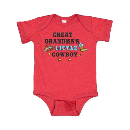 Inktastic Great Grandmas Little Cowboy with Cowboy Hat and Boots Gift Baby Boy Bodysuit
Inktastic Great Grandmas Little Cowboy with Cowboy Hat and Boots Gift Baby Boy Bodysuit