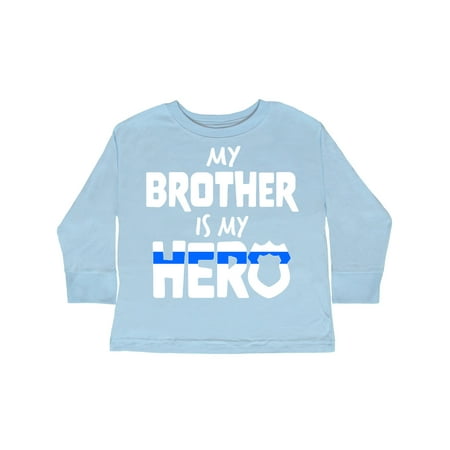 Inktastic My Brother is my Hero Police Officer Family Gift Toddler Boy or Toddler Girl Long Sleeve T-Shirt
Inktastic My Brother is my Hero Police Officer Family Gift Toddler Boy or Toddler Girl Long Sleeve T-Shirt