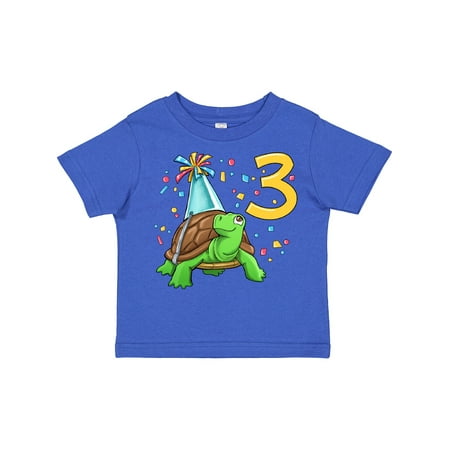 Inktastic 3rd Birthday Cute Turtle in Party Hat with Confetti Gift Toddler Boy or Toddler Girl T-Shirt
Inktastic 3rd Birthday Cute Turtle in Party Hat with Confetti Gift Toddler Boy or Toddler Girl T-Shirt