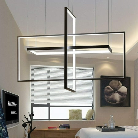 Fichiouy Pendant Lighting 3 LED Square Cube Hanging Chandeliers Fixture Kitchen Island Black 71W
Fichiouy Pendant Lighting 3 LED Square Cube Hanging Chandeliers Fixture Kitchen Island Black 71W