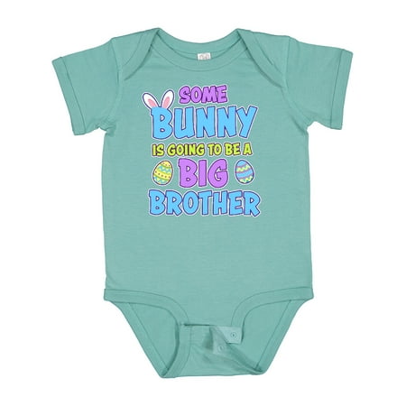 Inktastic Some Bunny is Going to Be a Big Brother with Bunny Ears and Eggs Gift Baby Boy Bodysuit
Inktastic Some Bunny is Going to Be a Big Brother with Bunny Ears and Eggs Gift Baby Boy Bodysuit