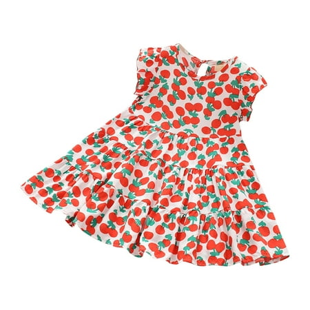 Toddler Kids Baby Girls Cute Dress Summer Round Neck Print Flying Sleeve Dresses Ruffle Sleeveless Dress
Toddler Kids Baby Girls Cute Dress Summer Round Neck Print Flying Sleeve Dresses Ruffle Sleeveless Dress