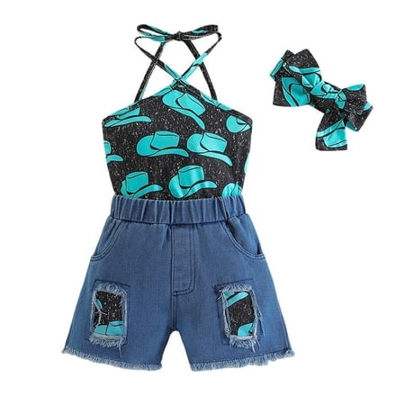Short Set for Baby 18 Month Toddler Girls Summer Sleeveless Tops and Shorts 2PCS Outfits Black 6-12 Months Girls Clothing Sets
Short Set for Baby 18 Month Toddler Girls Summer Sleeveless Tops and Shorts 2PCS Outfits Black 6-12 Months Girls Clothing Sets