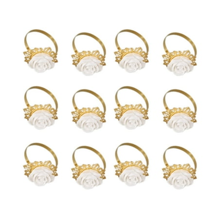 Veumoie 12Pcs/Set Resin Rose White Napkin Ring Table Kitchen Serviette Holder For Wedding Banquet Party Dinner Decoration Gold
Veumoie 12Pcs/Set Resin Rose White Napkin Ring Table Kitchen Serviette Holder For Wedding Banquet Party Dinner Decoration Gold