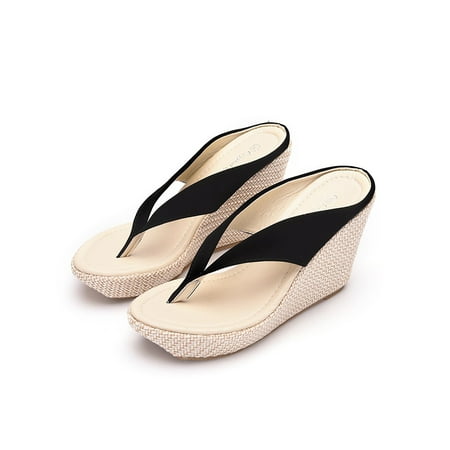Ferndule Women s Platform Flip Flop with Arch Support Comfortable Wedge Flip-Flops Walking Thong Slippers Black Tag39=US 7.5(W)/6(Y)
Ferndule Women s Platform Flip Flop with Arch Support Comfortable Wedge Flip-Flops Walking Thong Slippers Black Tag39=US 7.5(W)/6(Y)