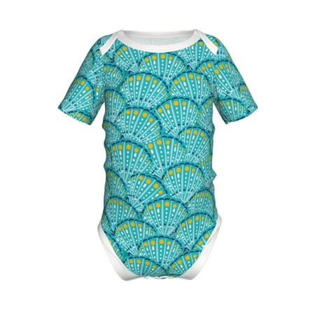 Adobk Beautiful Seashells Print Baby Climbing Clothes Jumpsuit Rompers Classic Rompers Child Short sleeve Bodysuits-18 Months
Adobk Beautiful Seashells Print Baby Climbing Clothes Jumpsuit Rompers Classic Rompers Child Short sleeve Bodysuits-18 Months