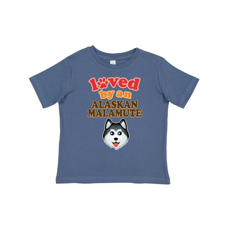 Inktastic Alaskan Malamute Dog Lover Gift Toddler Boy or Toddler Girl T-Shirt