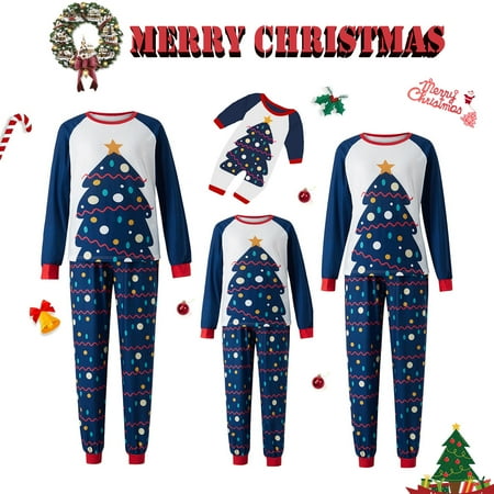 Christmas Family Matching Pajamas Sets Xmas Tree Print Sleepwear Holiday Loungewear Jammies Pjs For Adult Kids Baby
Christmas Family Matching Pajamas Sets Xmas Tree Print Sleepwear Holiday Loungewear Jammies Pjs For Adult Kids Baby