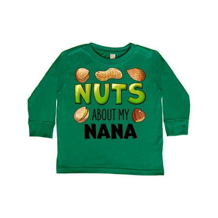 Inktastic Nuts About My Nana Peanut Almond Pistachio Gift Toddler Boy or Toddler Girl Long Sleeve T-Shirt
Inktastic Nuts About My Nana Peanut Almond Pistachio Gift Toddler Boy or Toddler Girl Long Sleeve T-Shirt