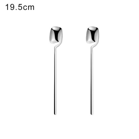 2pcs Creative Stainless Steel Stirring Drink Durable Bar Spoon Mixing Spoon Long Handle Spoon Kitchen Accessories 19.5CM
2pcs Creative Stainless Steel Stirring Drink Durable Bar Spoon Mixing Spoon Long Handle Spoon Kitchen Accessories 19.5CM