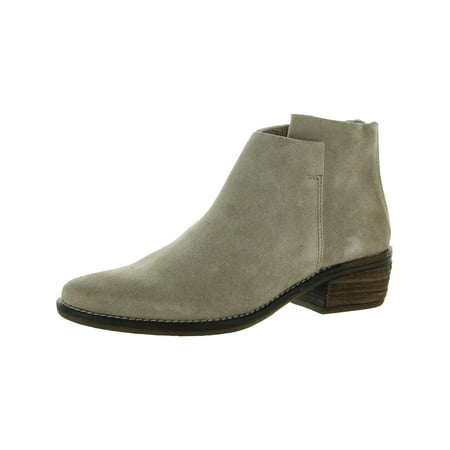 Very Volatile Womens Aldworth Leather Almond Toe Booties