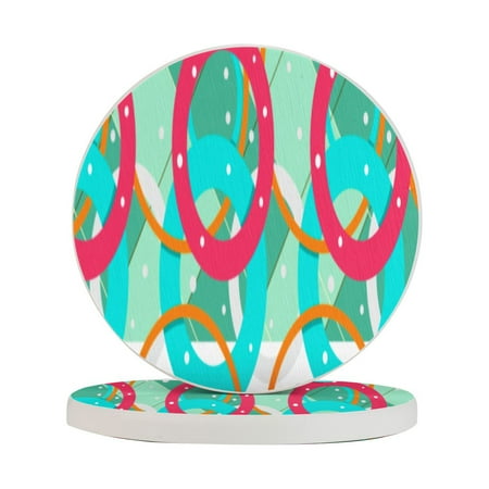 Circular Drink Coasters Set Seamless Floral Pattern Background Beautiful Home Decor Diatomite Heat-Resistant Diatomite Protect Table Countertop
Circular Drink Coasters Set Seamless Floral Pattern Background Beautiful Home Decor Diatomite Heat-Resistant Diatomite Protect Table Countertop